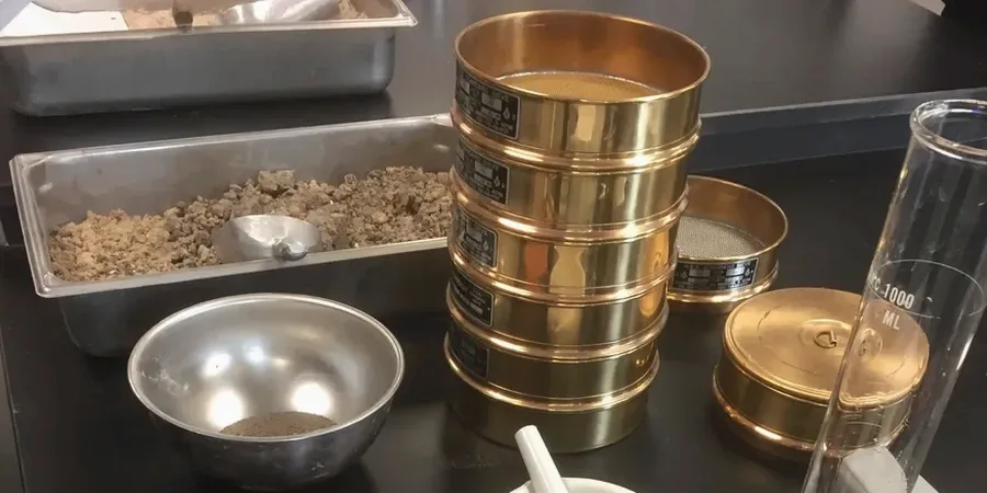 Grain Size Analysis in Sacramento: Sieve and Hydrometer Testing for Site Characterization